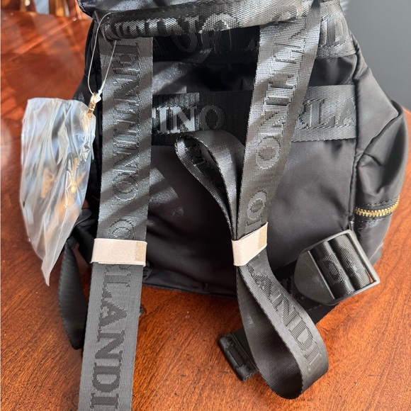 Valentino Orlandi Vegan Leather Stylish Backpack with pouch! - Picture 7 of 15